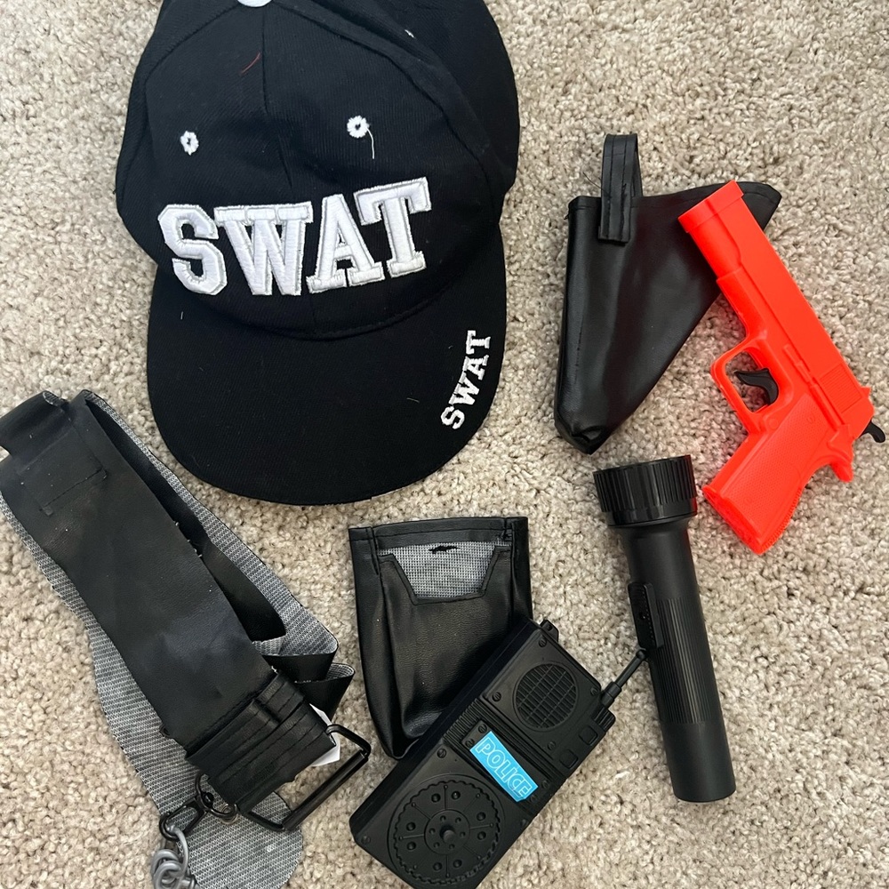 Halloween Swat Costume Accessories